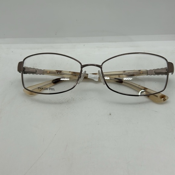 Liz Claiborne CFC 3024 Eyeglasses Frames RXable Grey Marble NWT - Picture 8 of 10